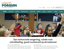 Tablet Screenshot of lowysporquin.nl